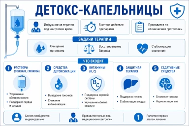 Капельница от наркотиков на дому в Менделеевске