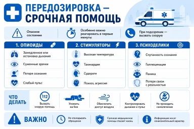 Помощь при передозировке в Менделеевске